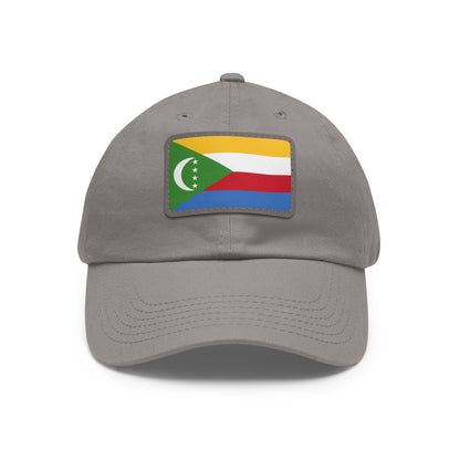 Comoros Leather Patch Hat