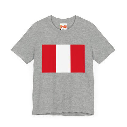 Peru Flag on T-shirt