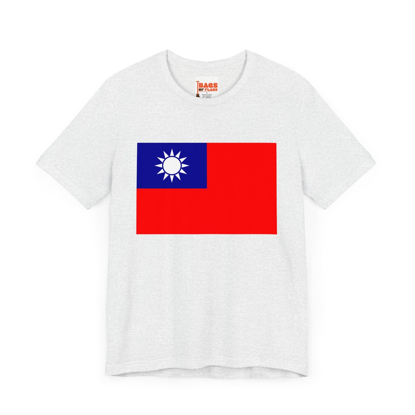 Taiwan Flag on T-shirt