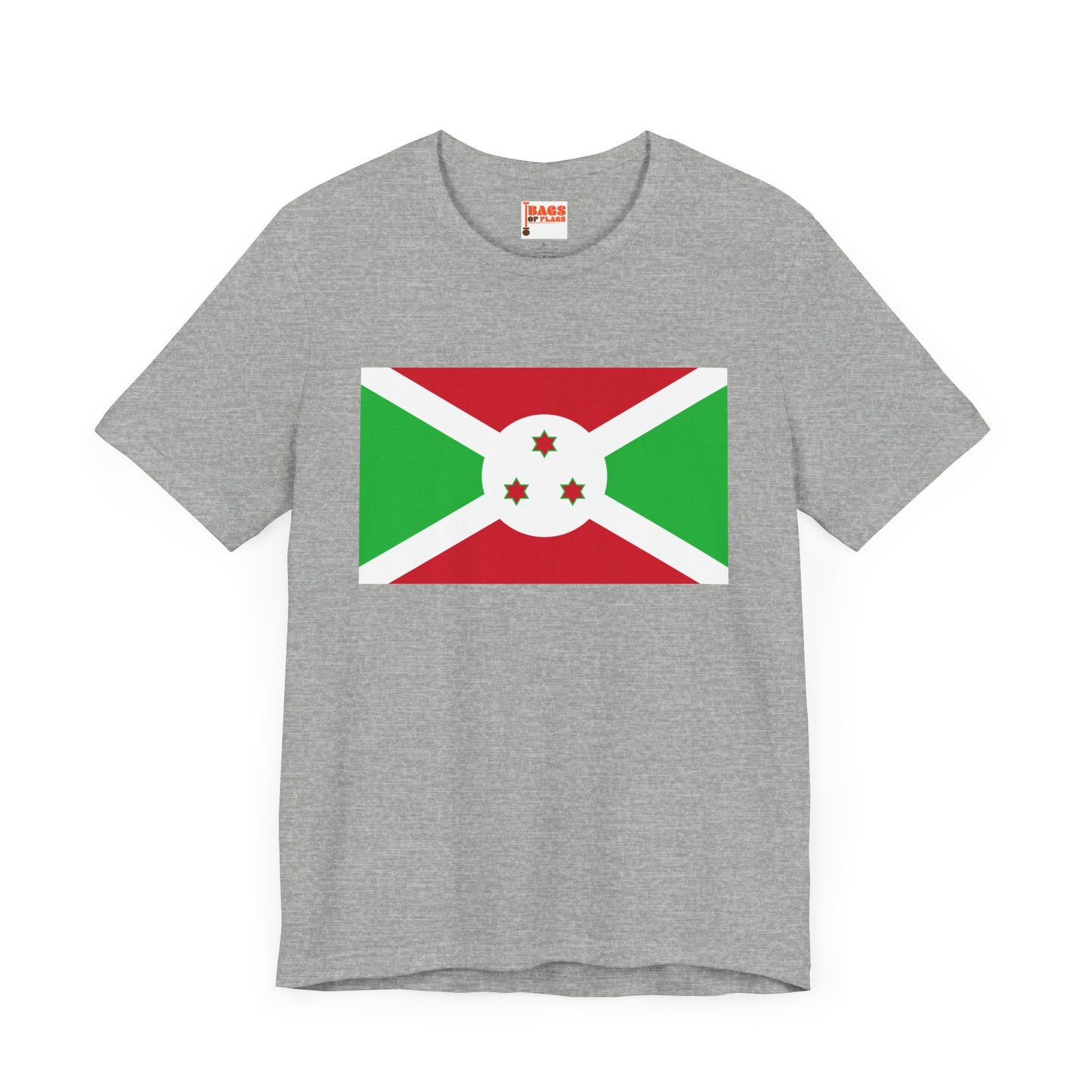 Burundi Flag on T-shirt