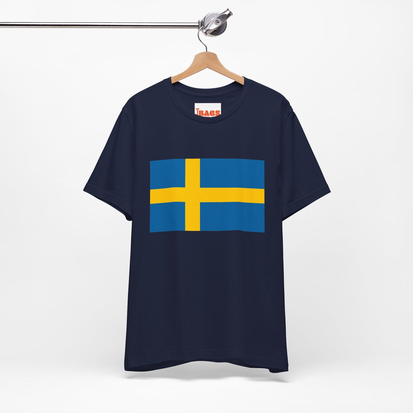 Sweden Flag on T-shirt