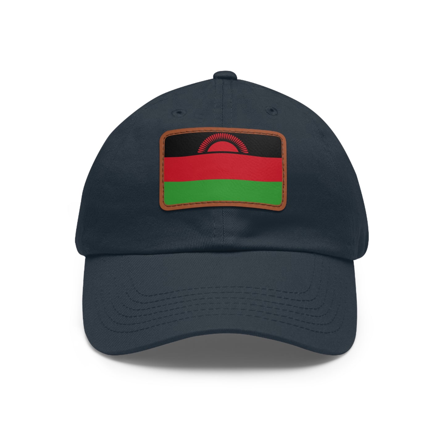 Malawi Leather Patch Hat