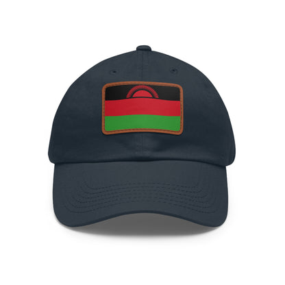 Malawi Leather Patch Hat