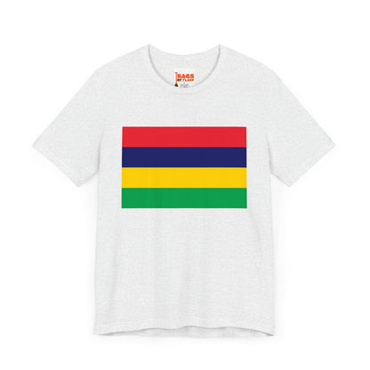 Mauritius Flag on T-shirt