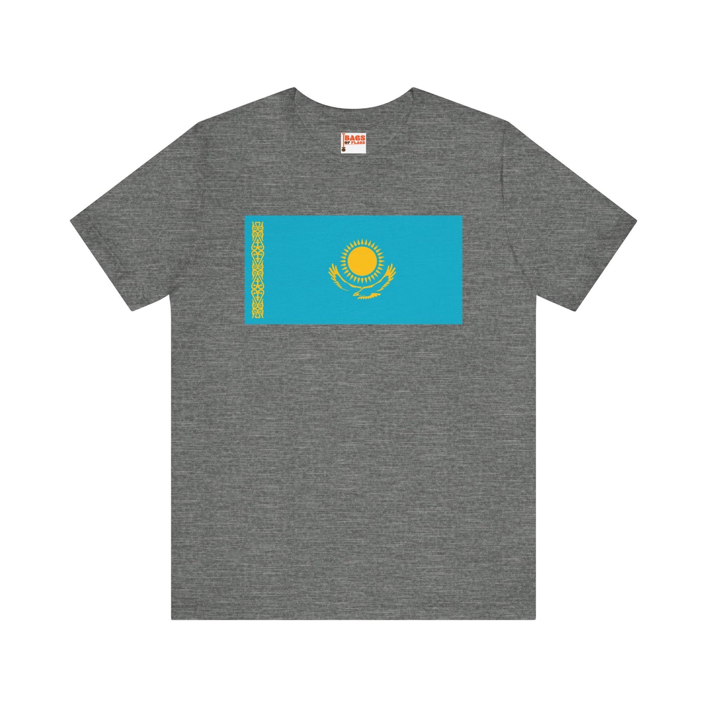 Kazakhstan Flag on T-shirt