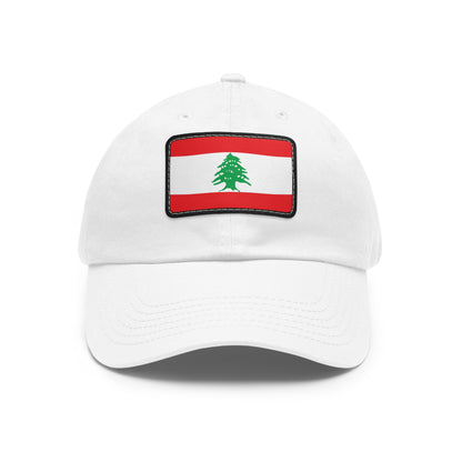 Lebanon Leather Patch Hat