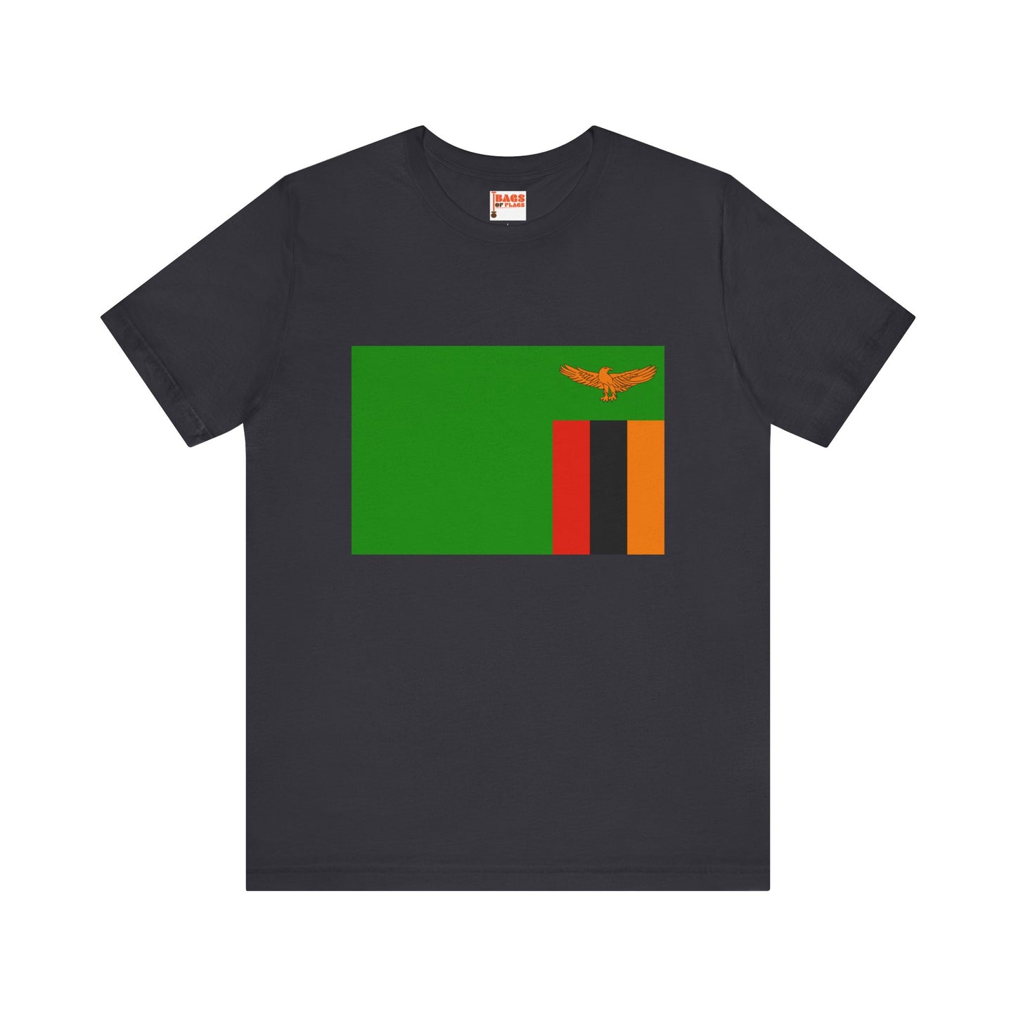 Zambia Flag on T-shirt