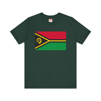 Vanuatu Flag on T-shirt