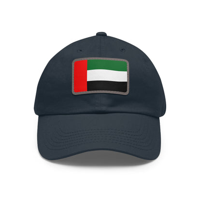 United Arab Emirates Leather Patch Hat