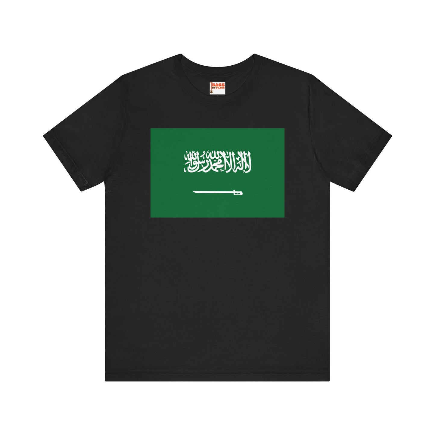 Saudi Arabia Flag on T-shirt