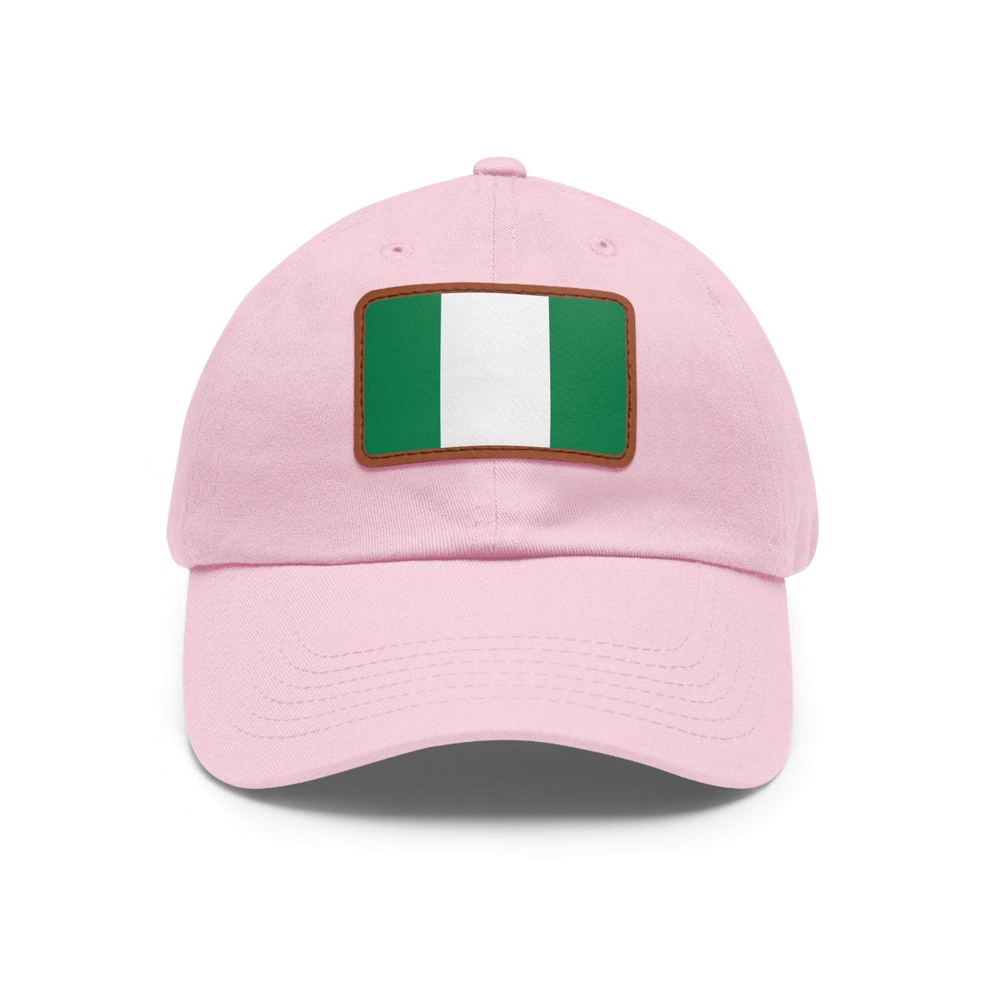Nigeria Leather Patch Hat