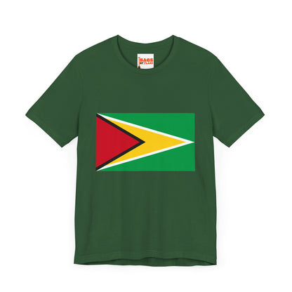 Guyana Flag on T-shirt