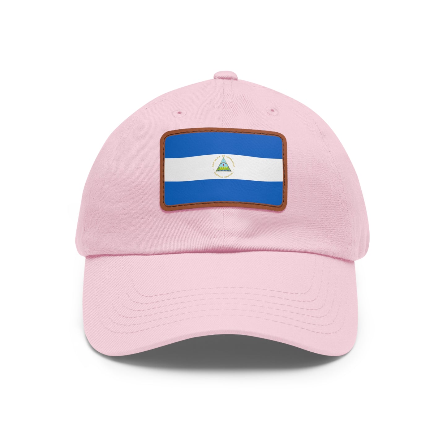 Nicaragua Leather Patch Hat