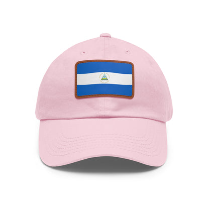 Nicaragua Leather Patch Hat