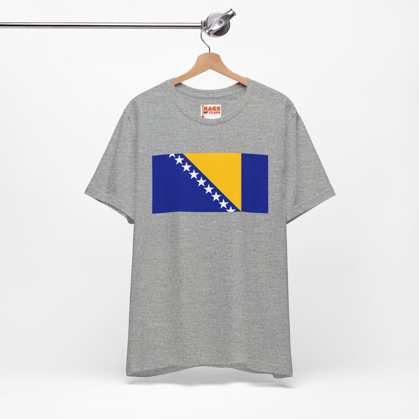 Bosnia and Herzegovina Flag on T-shirt