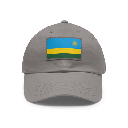 Rwanda Leather Patch Hat