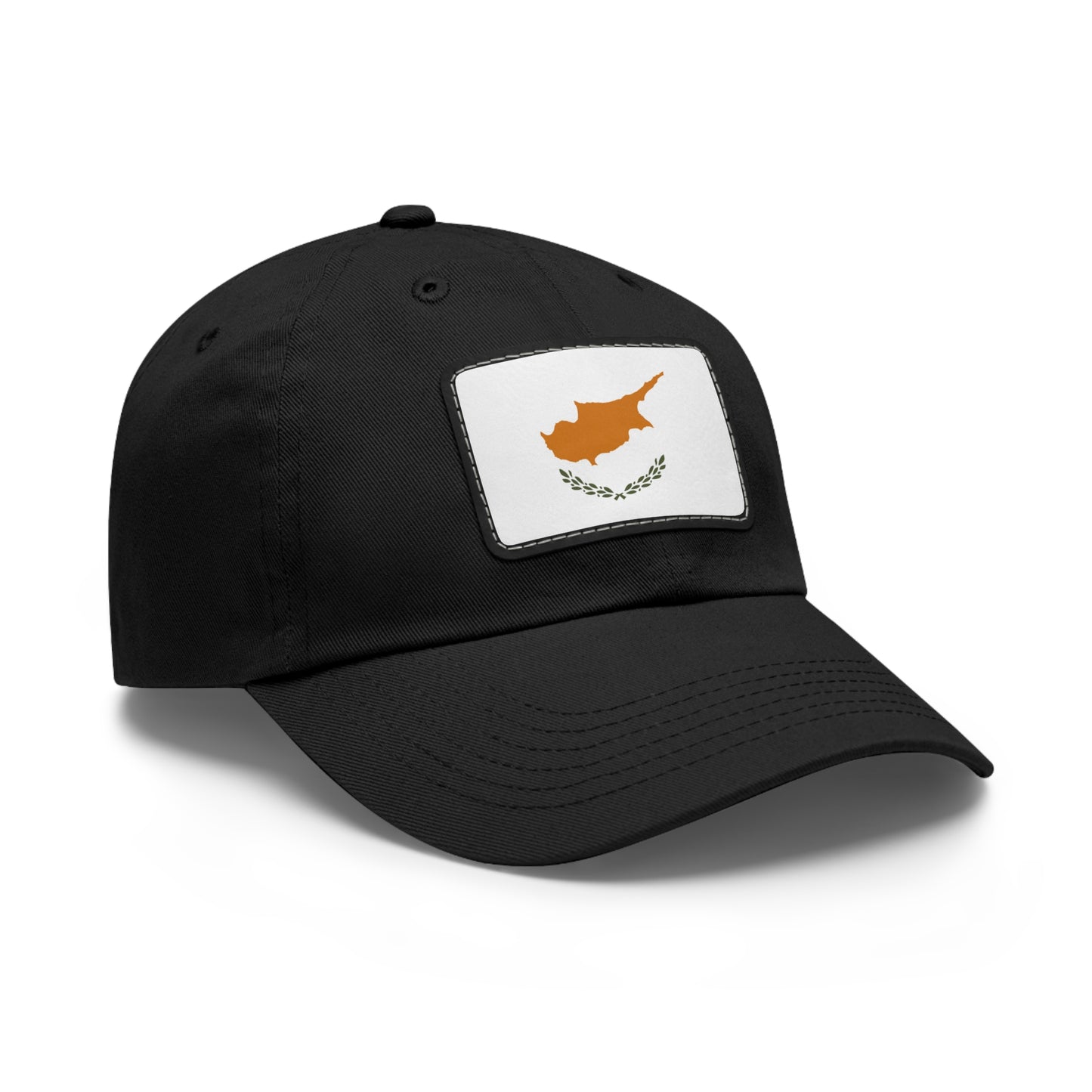 Cyprus Leather Patch Hat