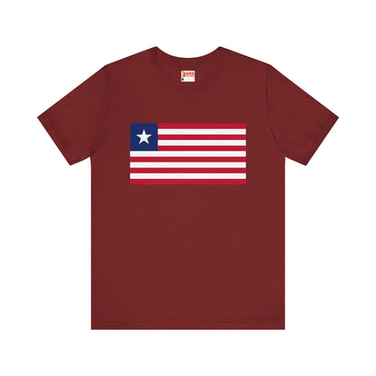 Liberia Flag on T-shirt