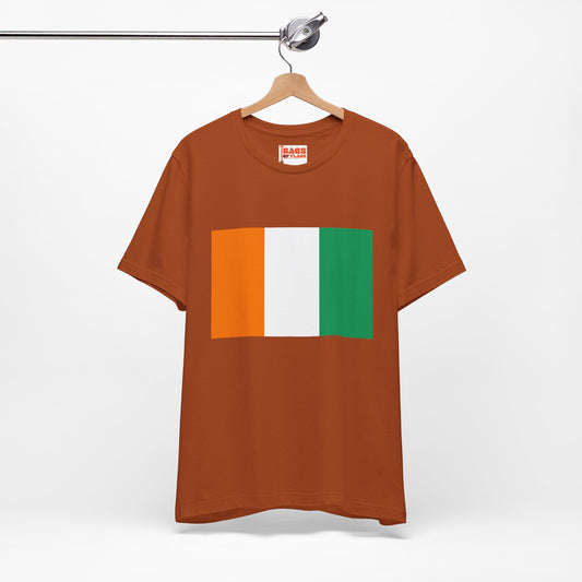 Côte d’Ivoire Flag on T-shirt