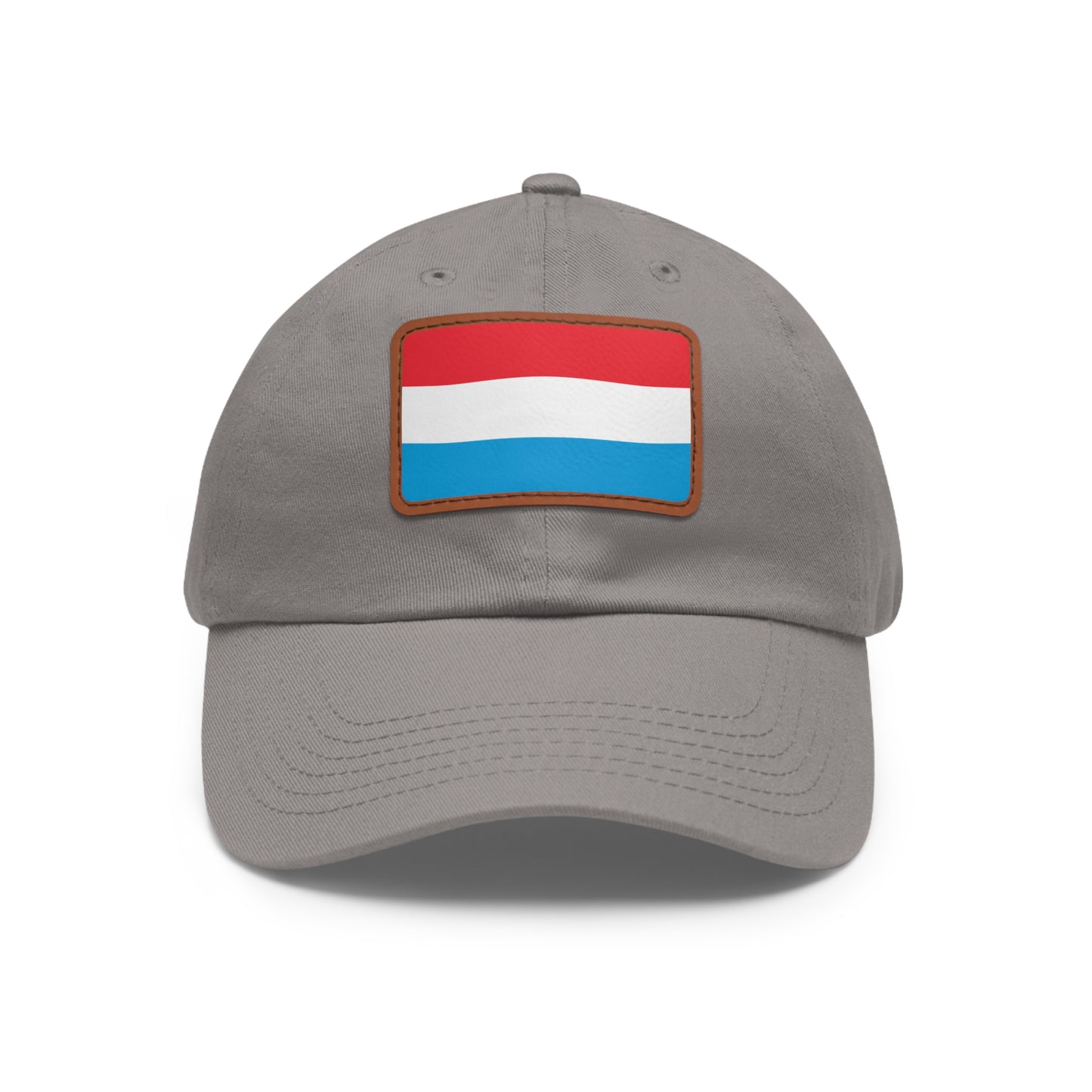 Luxembourg Leather Patch Hat