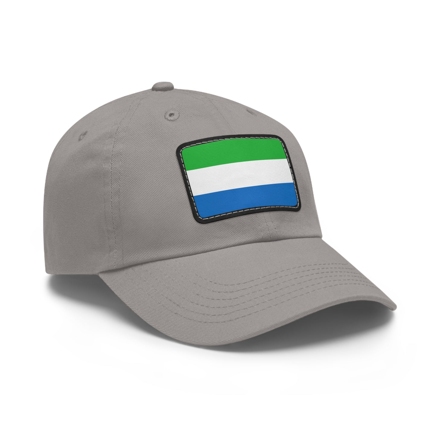 Sierra Leone Leather Patch Hat