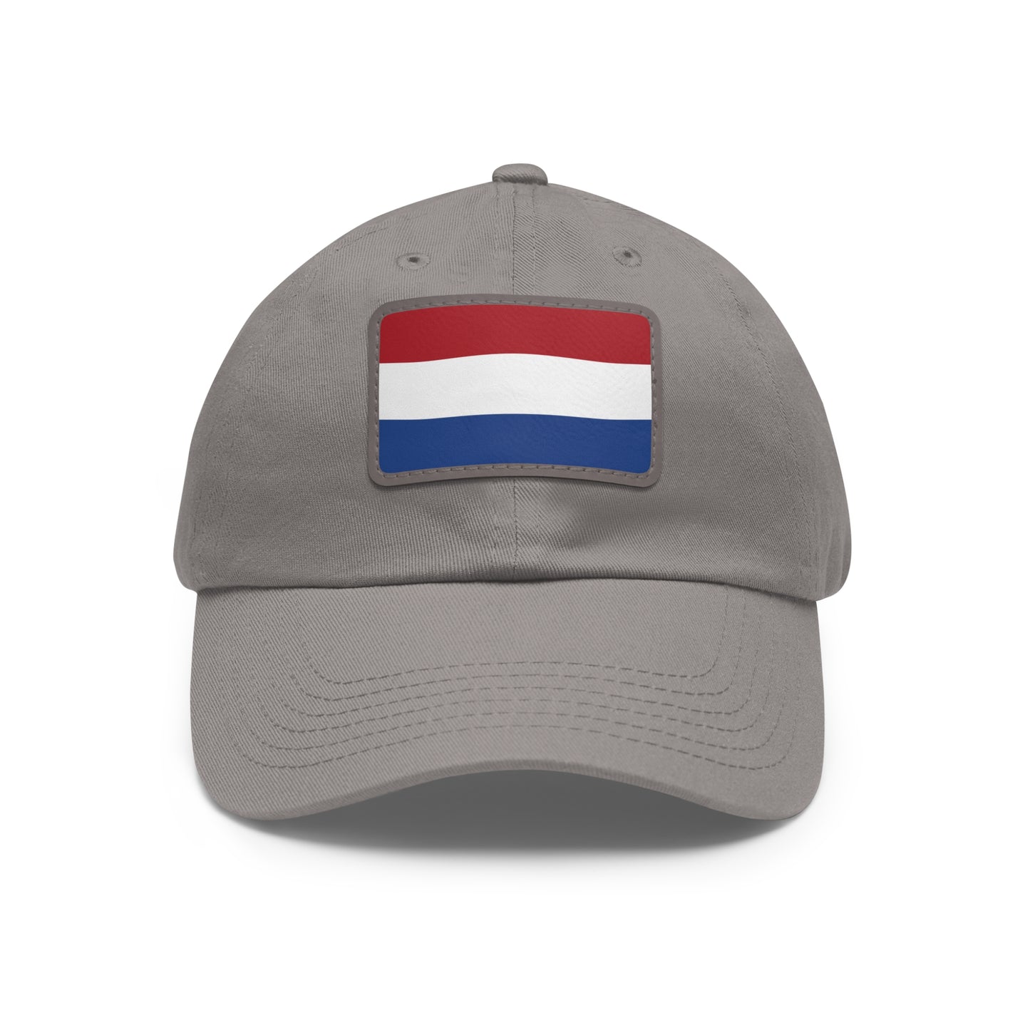 Netherlands Leather Patch Hat