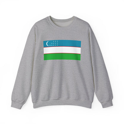 Uzbekistan Flag Sweatshirt