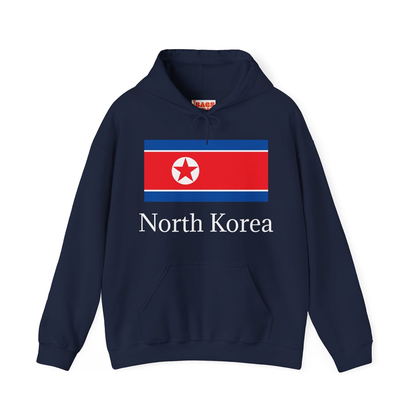 North Korea Flag Hoodies