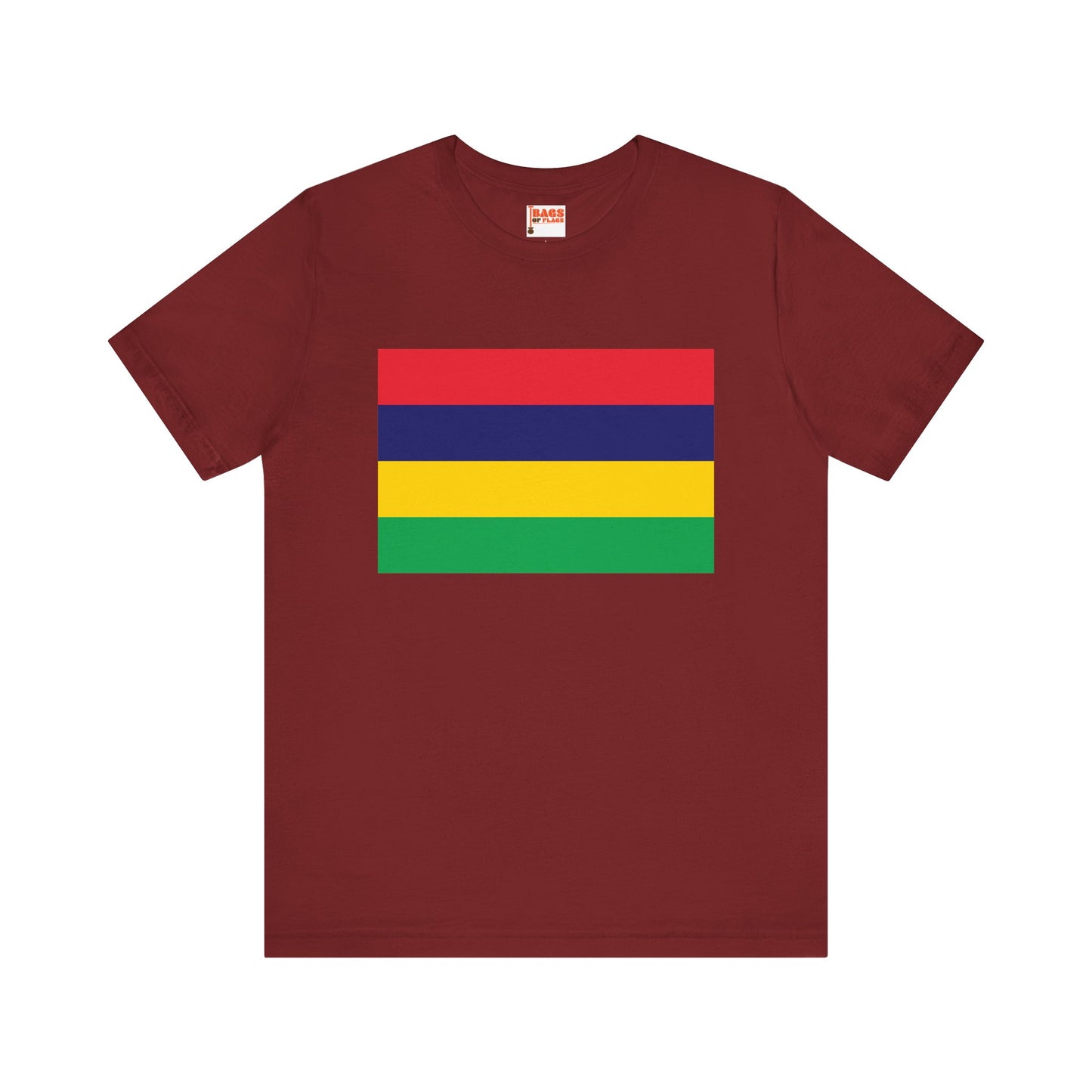 Mauritius Flag on T-shirt
