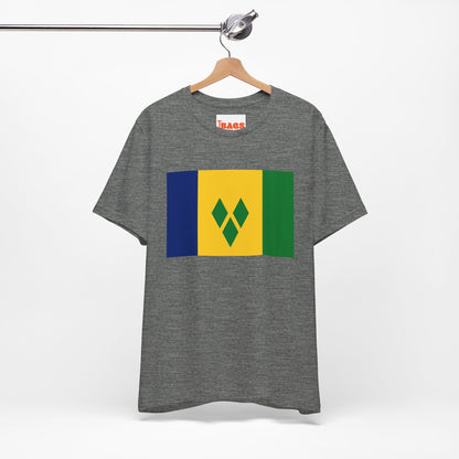 Saint Vincent and the Grenadines Flag on T-shirt