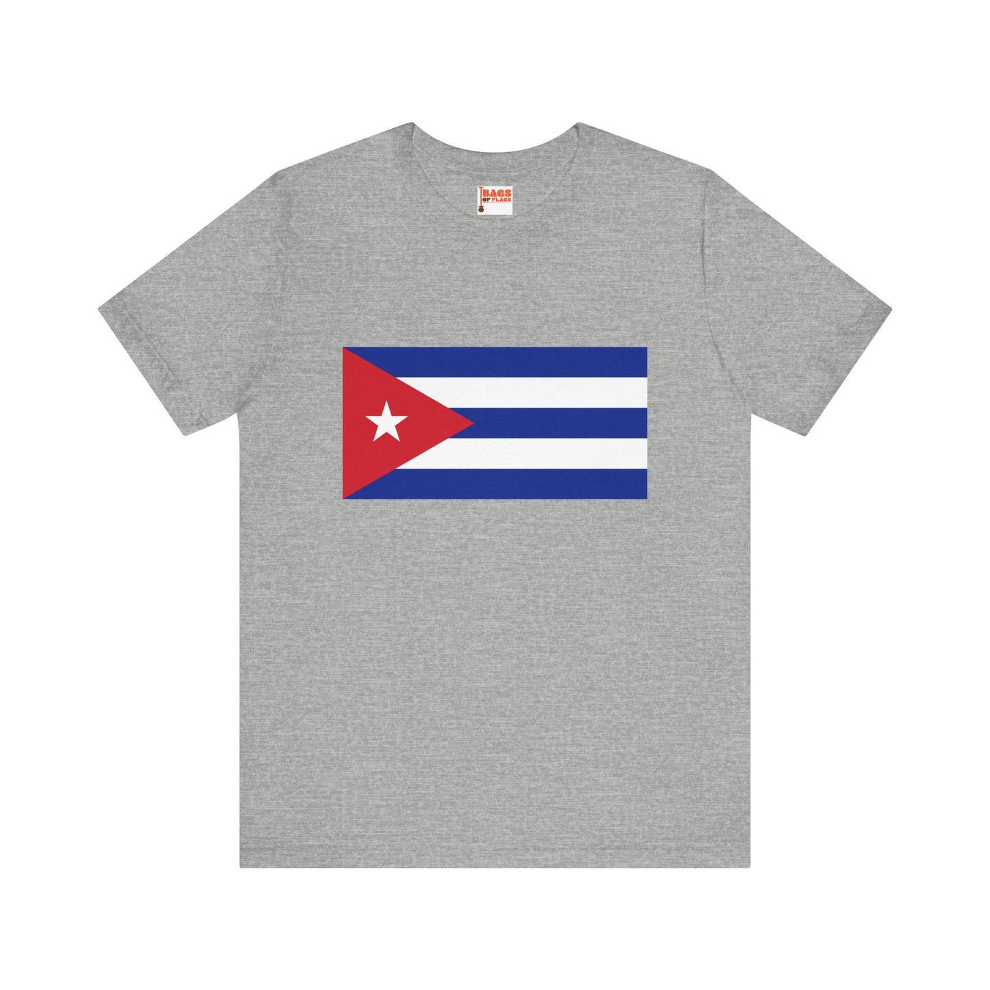 Cuba Flag on T-shirt