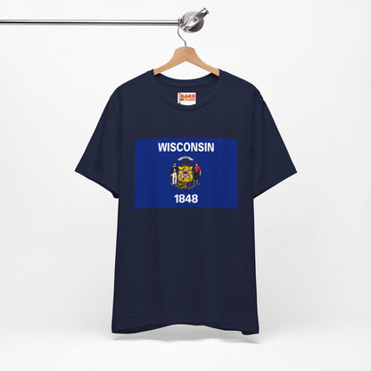 Wisconsin Flag T-shirts