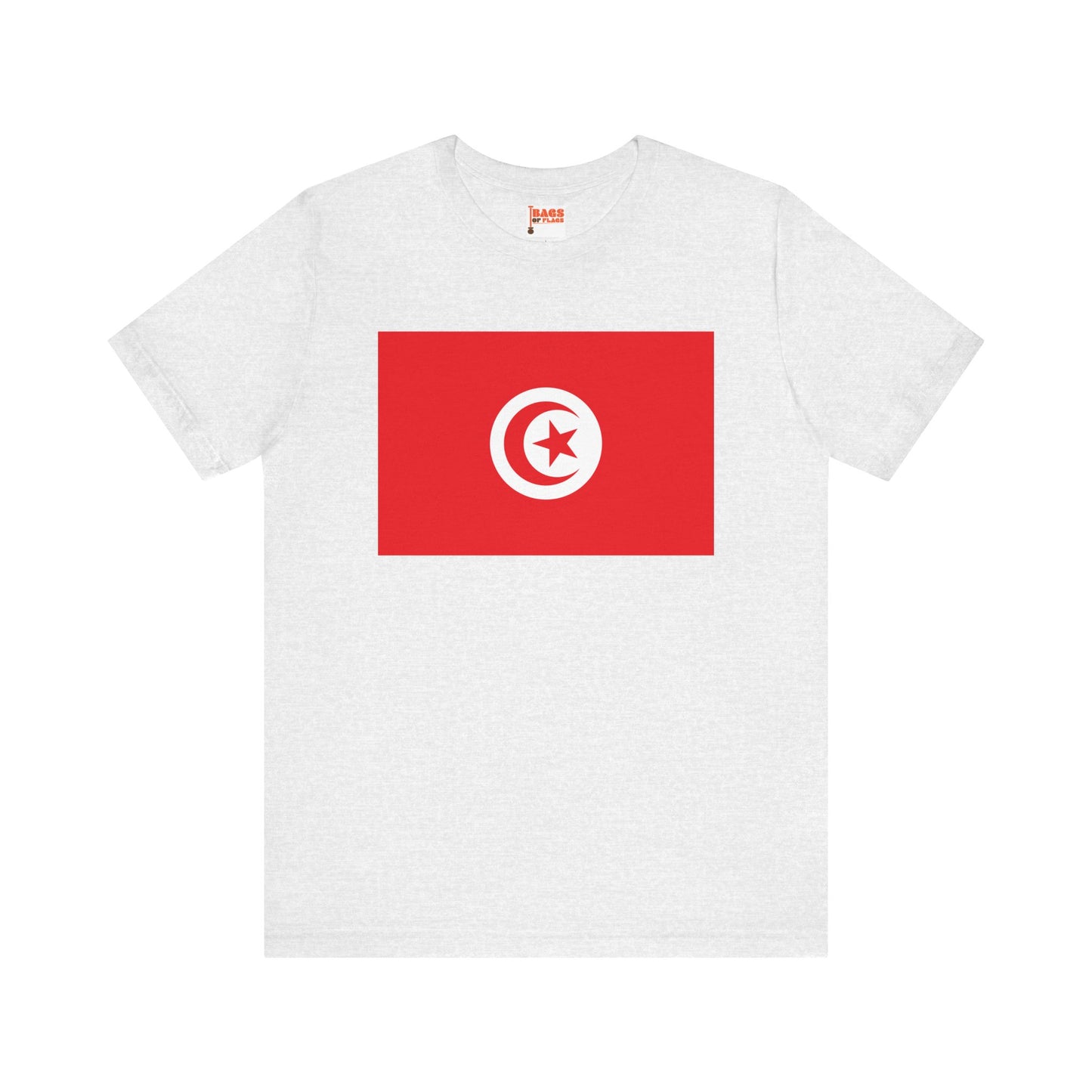 Tunisia Flag on T-shirt