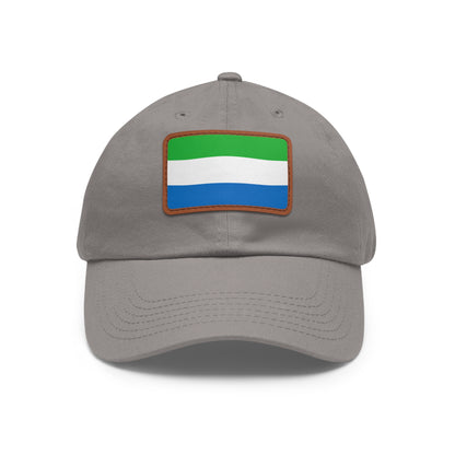 Sierra Leone Leather Patch Hat