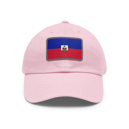 Haiti Leather Patch Hat