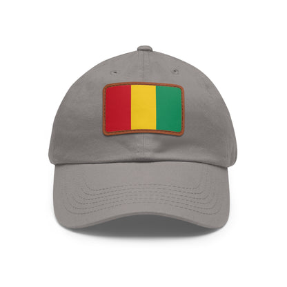 Guinea Leather Patch Hat