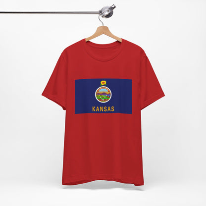 Kansas Flag T-shirts