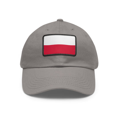 Poland Leather Patch Hat
