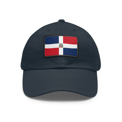 Dominican Republic Leather Patch Hat