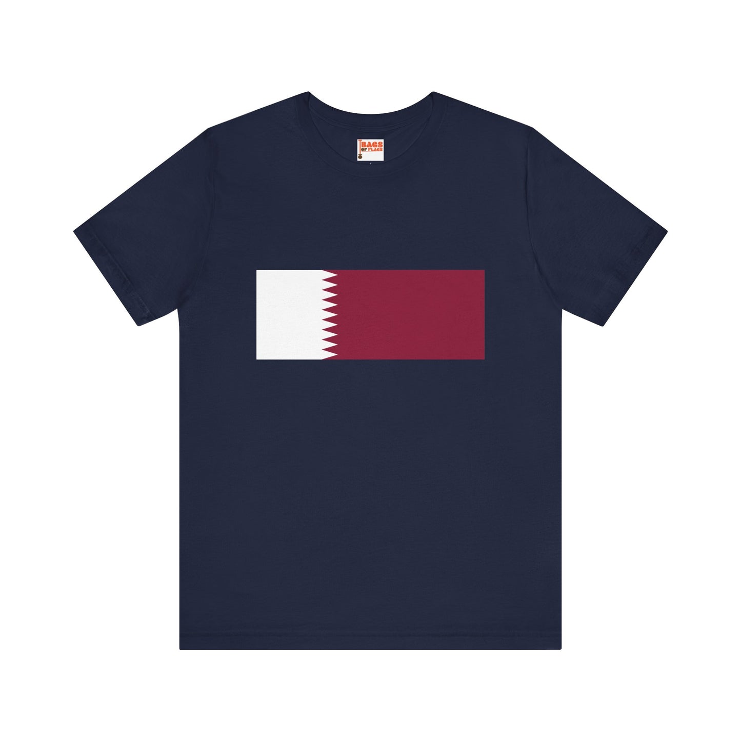 Qatar Flag on T-shirt