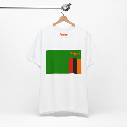 Zambia Flag on T-shirt