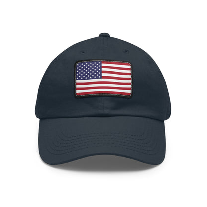 United States Leather Patch Hat