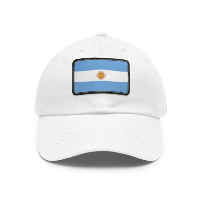 Argentina Leather Patch Hat