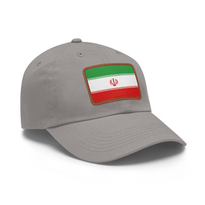 Iran Leather Patch Hat