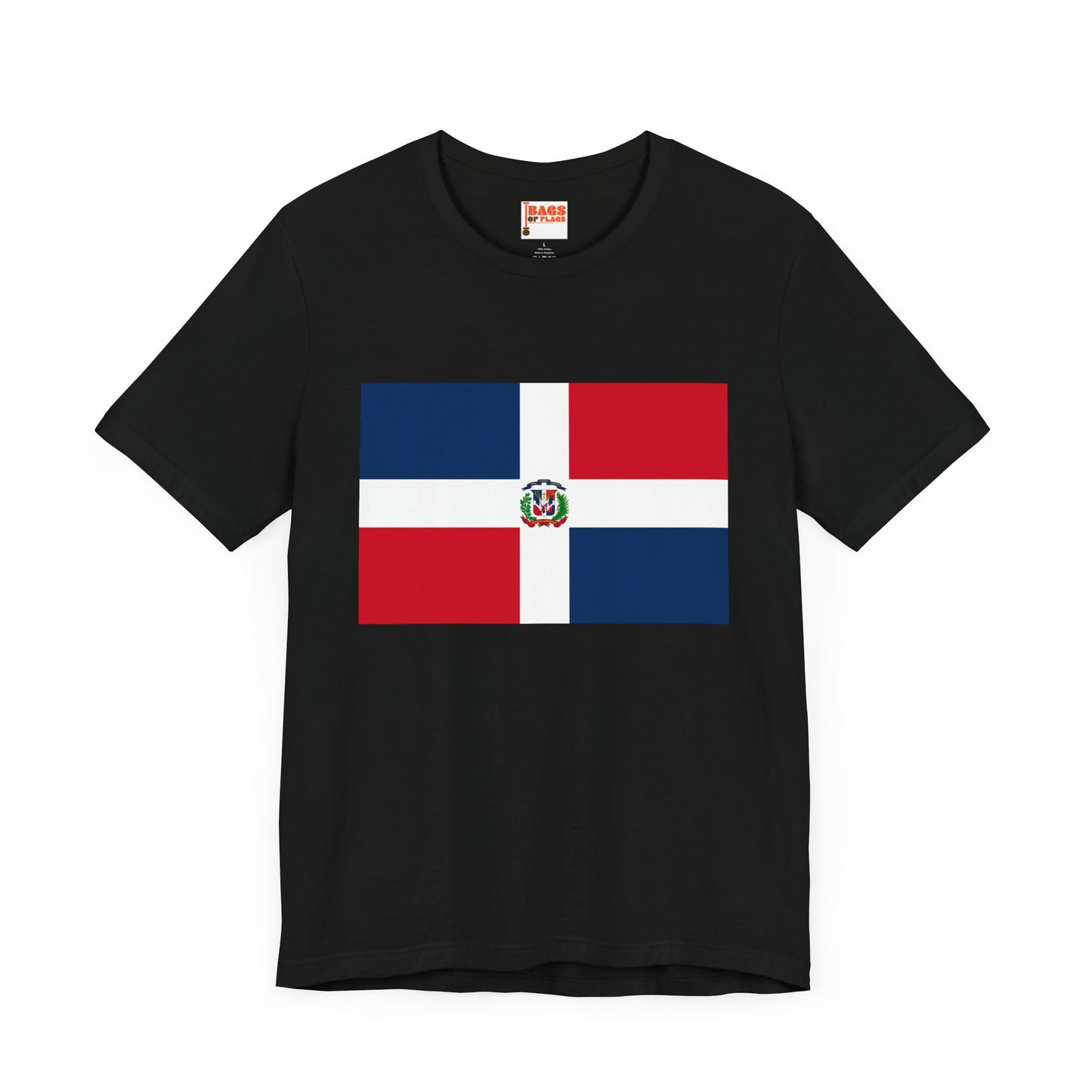 Dominican Republic Flag on T-shirt