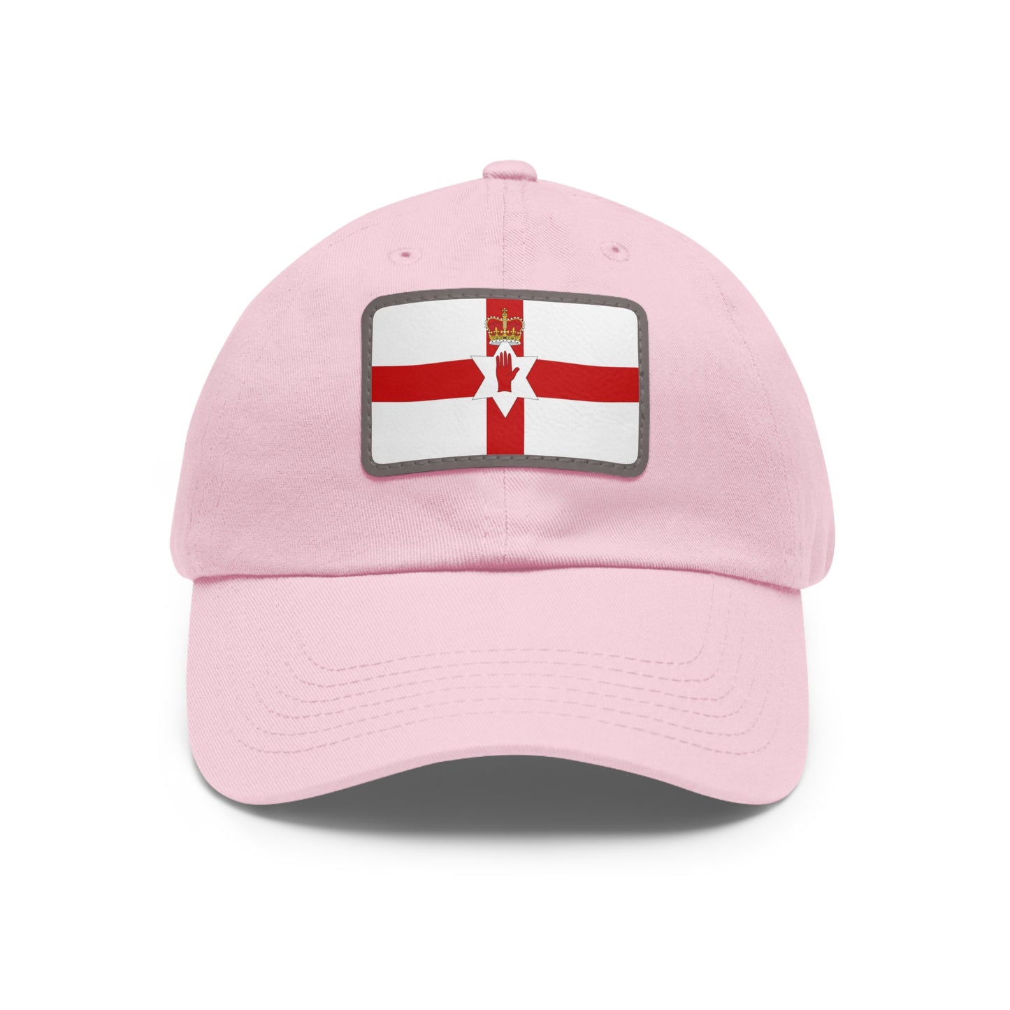 Northern Ireland Leather Patch Hat