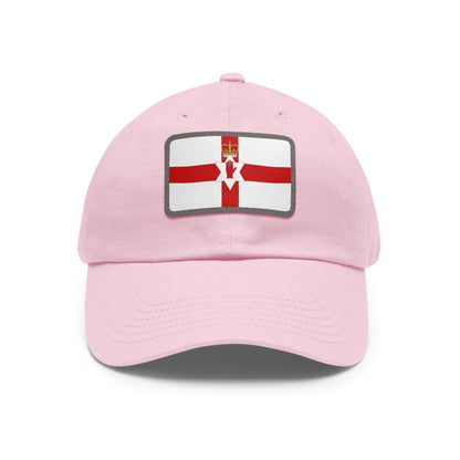 Northern Ireland Leather Patch Hat