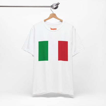 Italy Flag on T-shirt