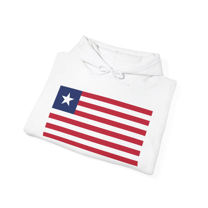 Liberia Flag on Hoodies