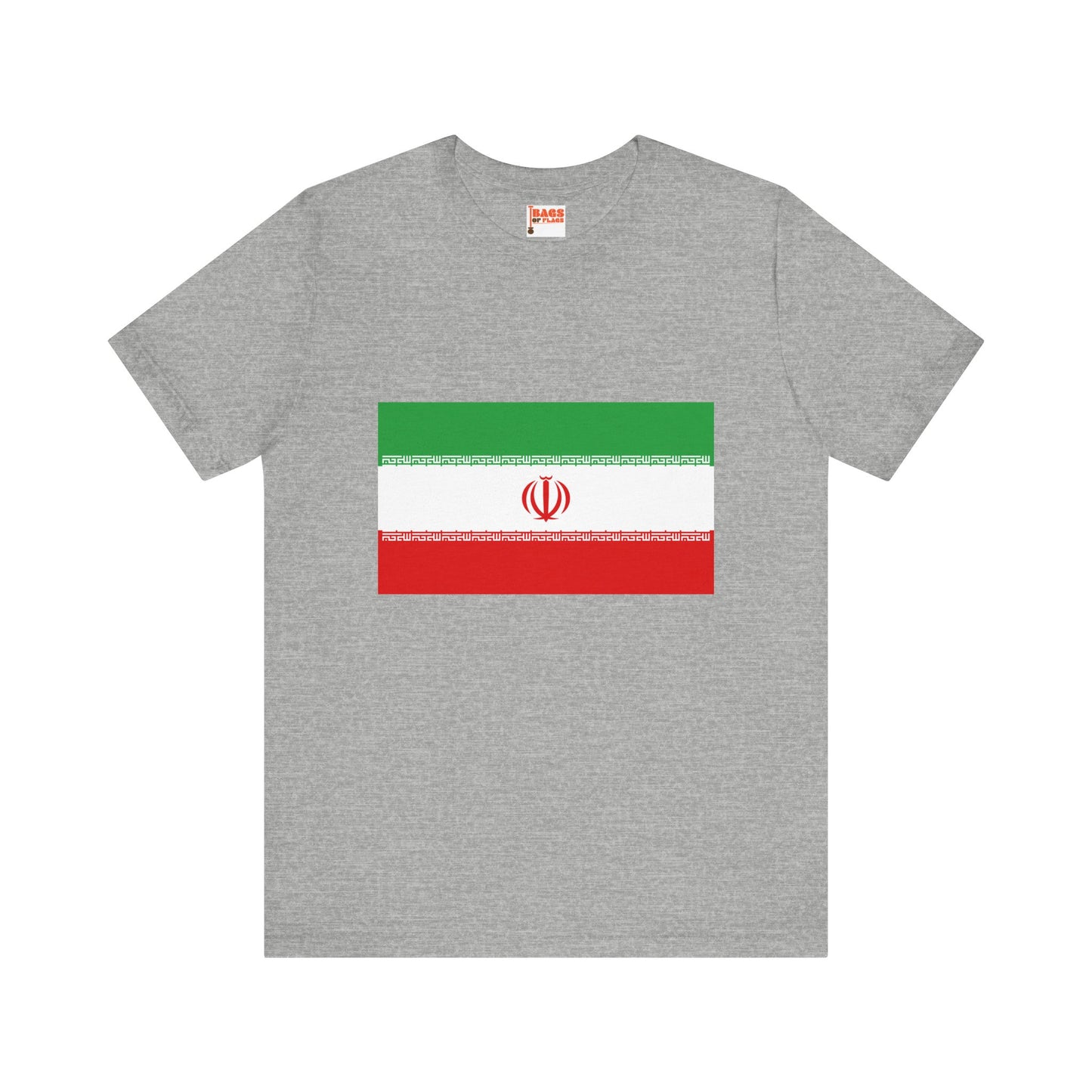 Iran Flag on T-shirt